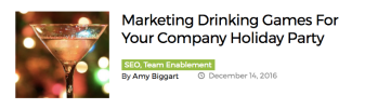 seo content marketing drinking games 